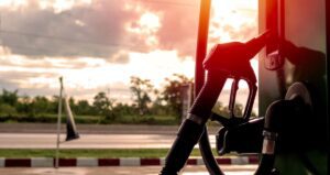 la estación: combustible